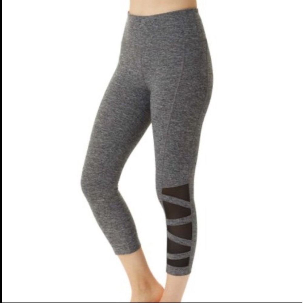 Absolutely Fit crop leggings with mesh design